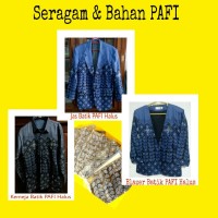 seragam & bahan pafi